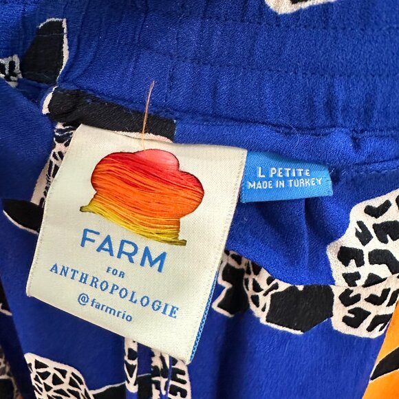 *LIKE NEW* FARM RIO FOR ANTHROPOLOGIE Leopard Print Pant - Picture 2 of 5